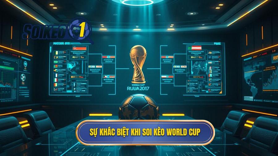 1. Sự khác biệt khi soi kèo World Cup